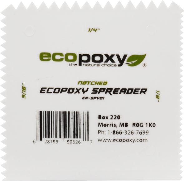 Notched EcoPoxy Spreader