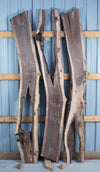 Black Walnut - S1335, Black Walnut - S1336, Black Walnut - S1337, & Black Walnut - S1338 Bookmatched Quad