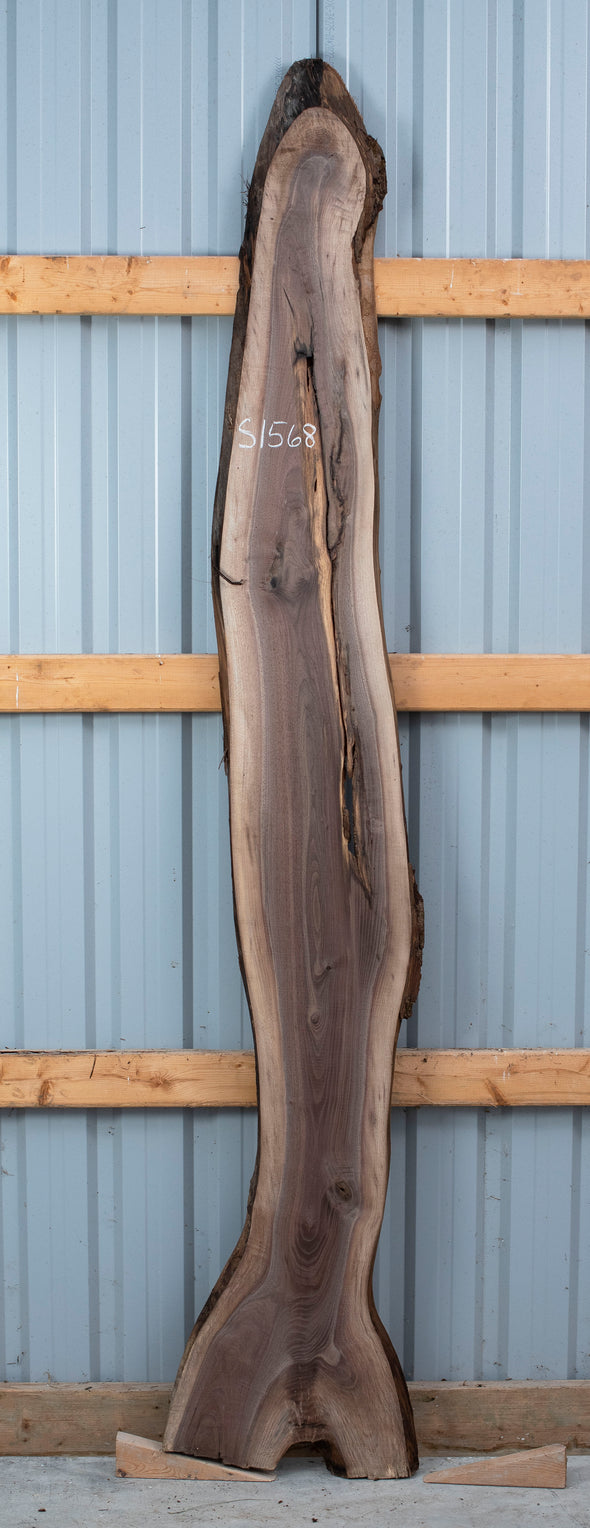 Black Walnut - S1567 and Black Walnut - S1568 Bookmatched Pair