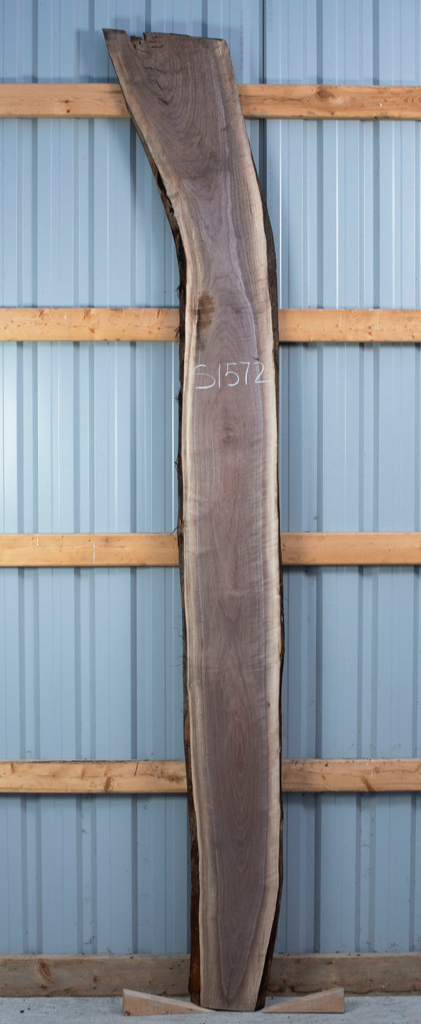 Black Walnut - S1544, Black Walnut - S1572, and Black Walnut - S1577 Bookmatched Trio