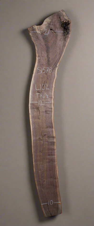 Black Walnut - S1578 & Black Walnut - S1582 Bookmatched Pair
