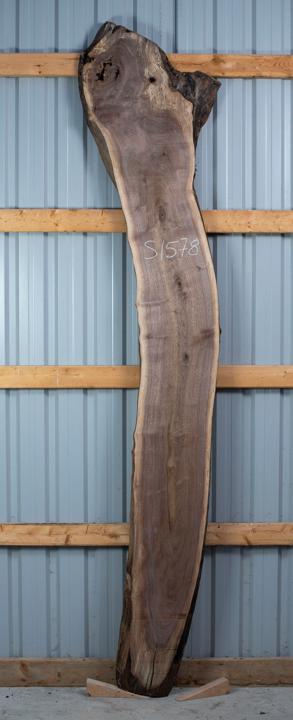 Black Walnut - S1578 & Black Walnut - S1582 Bookmatched Pair