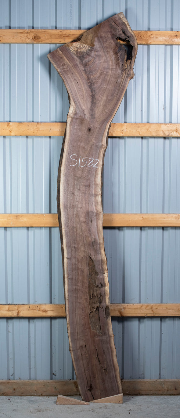 Black Walnut - S1578 & Black Walnut - S1582 Bookmatched Pair