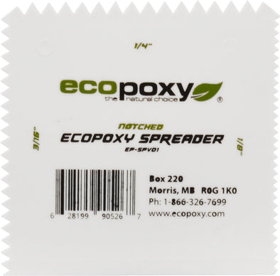 Notched EcoPoxy Spreader